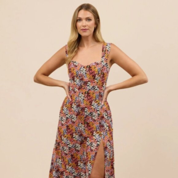 Park & Fifth Dresses & Skirts - Park & Fifth Floral Midi Dress